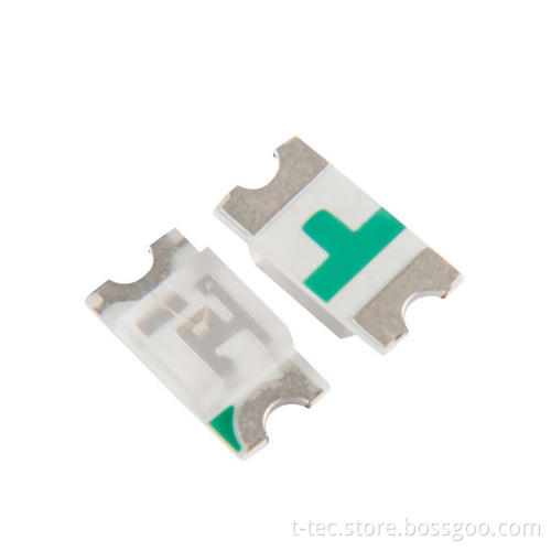 520nm to 550nm Pure Green Color PLCC2 SMD LED 1206 for Electronics